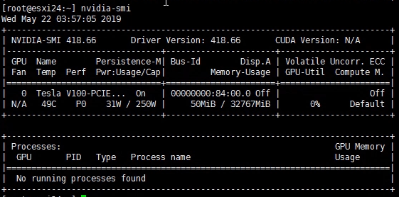 VMware vSphere 下 NVIDIA vGPU 驅(qū)動的安裝和配置(圖10)